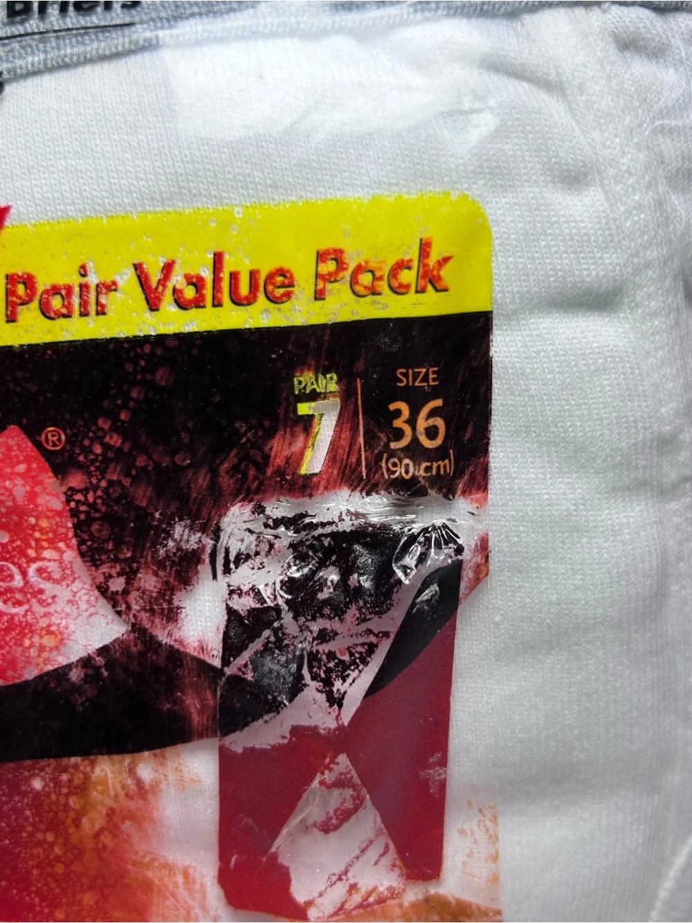 Vintage 2003 Hanes Men’s White Briefs 36 Pack of 7